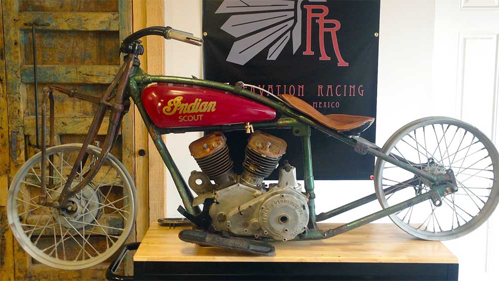 Ivy 1928 Indian Scout motorcycle