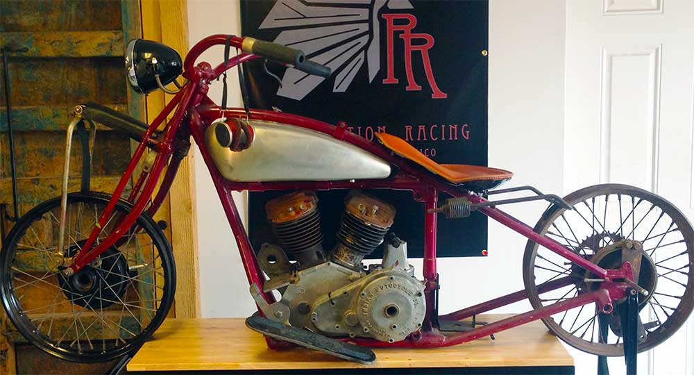 Chitty 1929 Indian Scout motorcycle